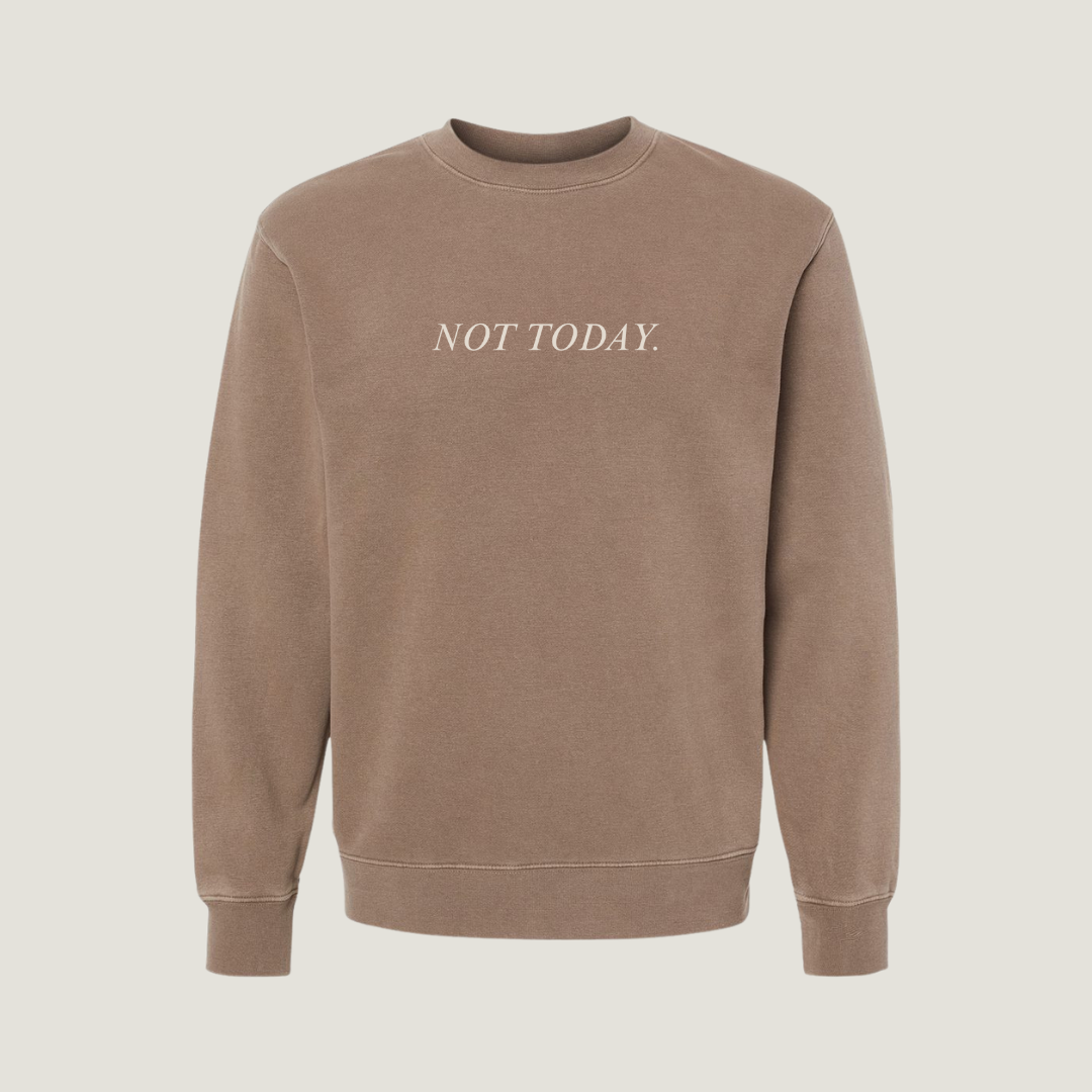 Moody Embroidered Sweatshirt