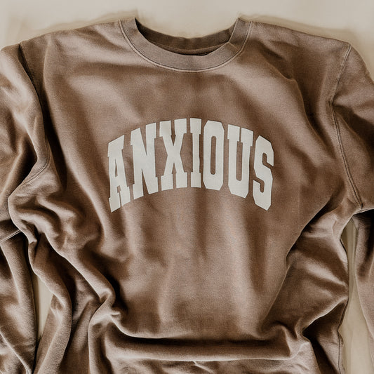 Anxious Varsity Sweatshirt