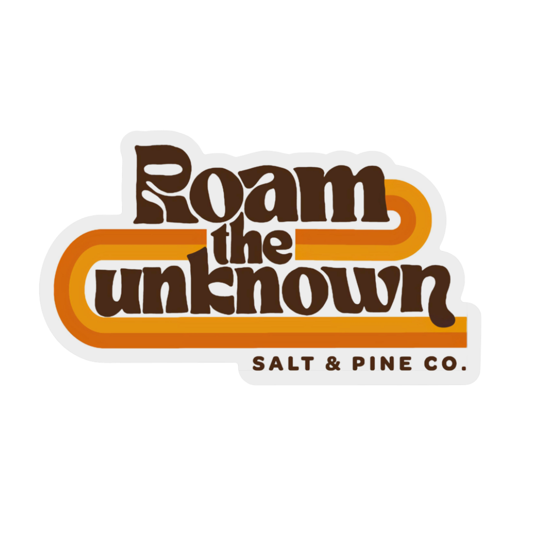Roam the Unknown Sticker
