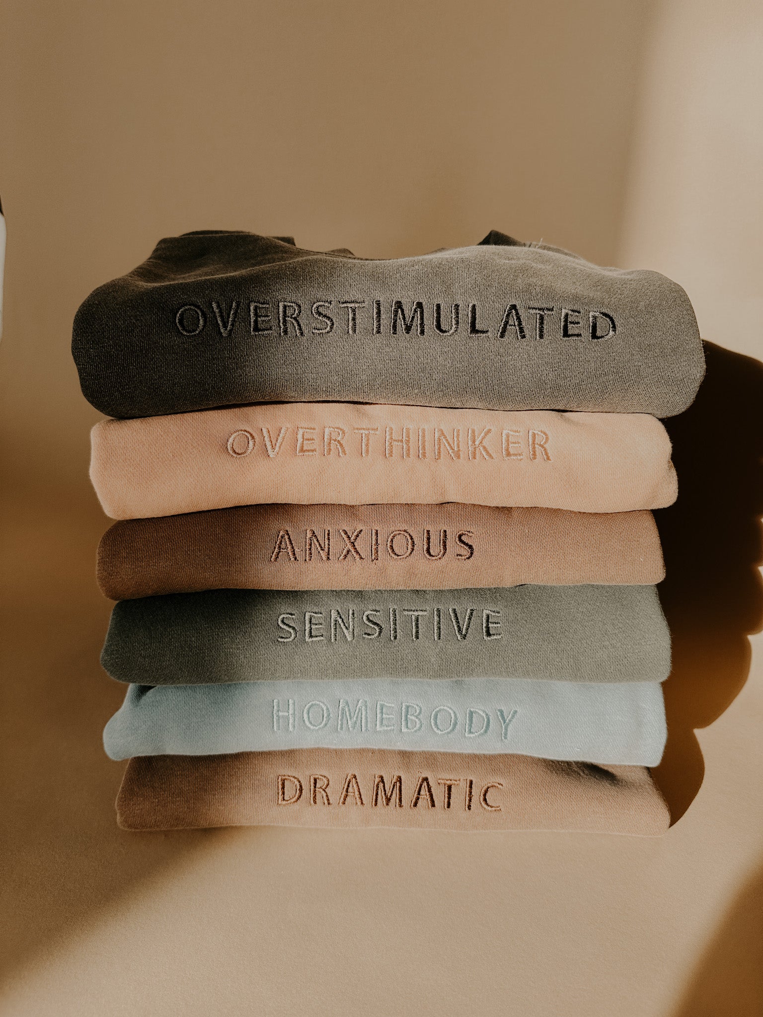 Mental Health Embroidered Sweatshirt