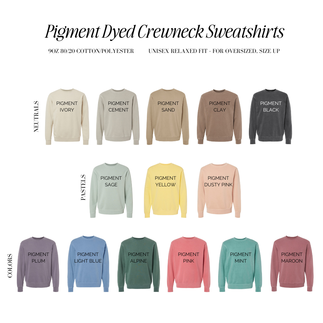 Mental Health Embroidered Sweatshirt