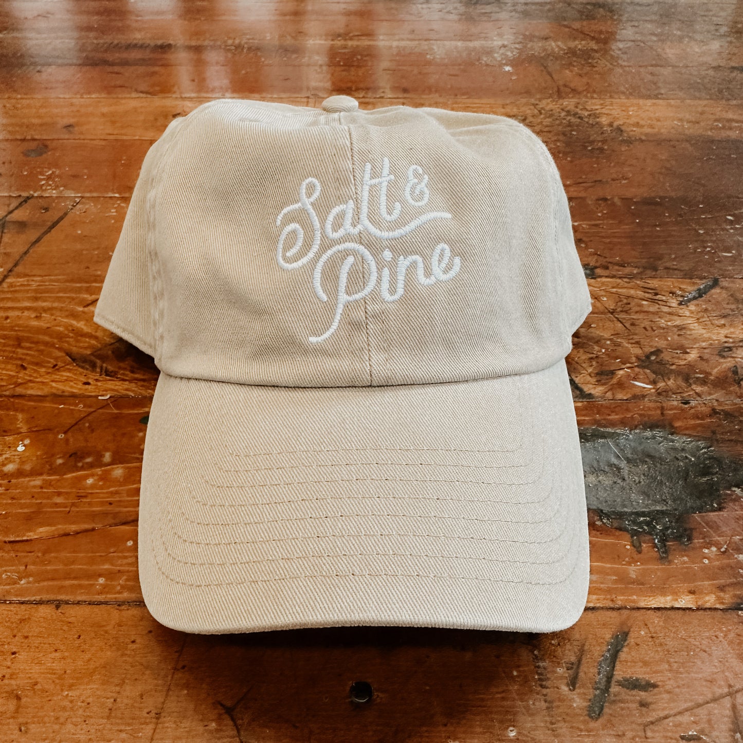 Salt & Pine Embroidered Dad Cap