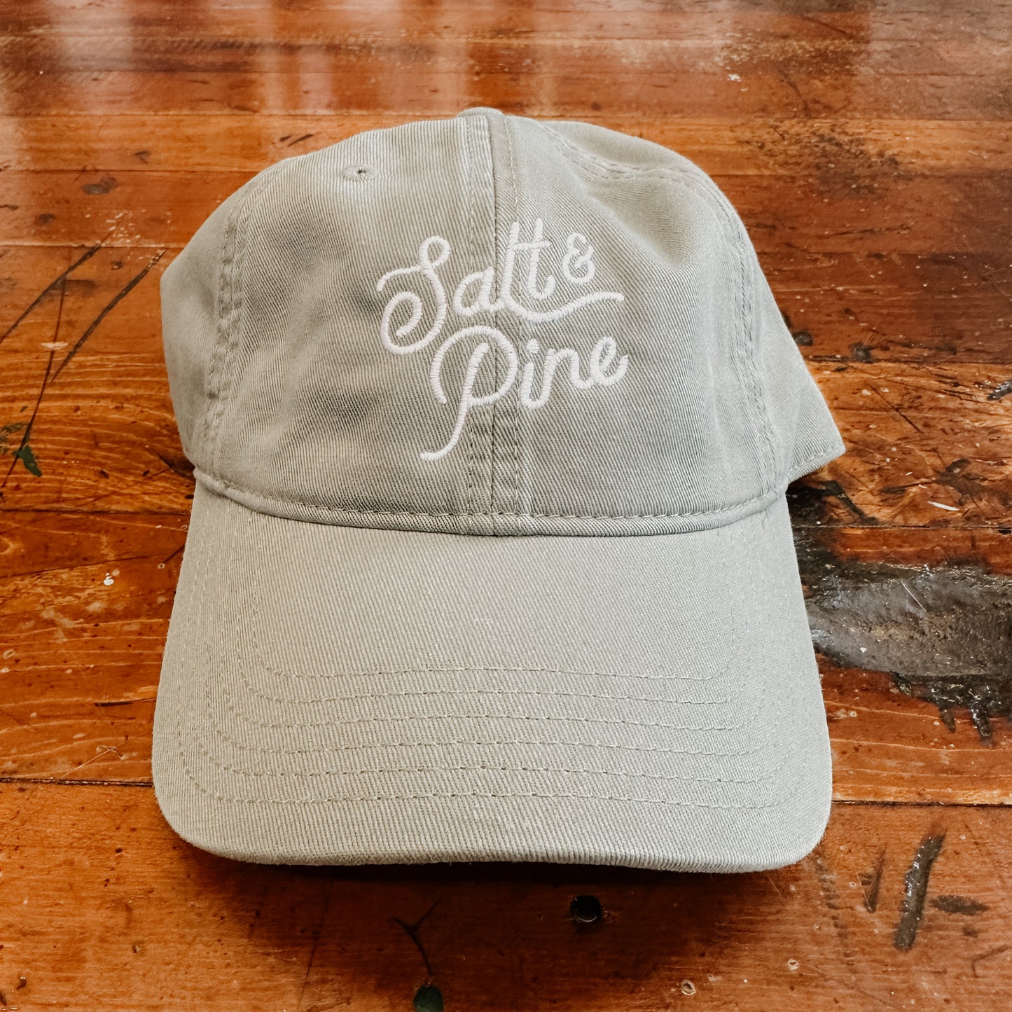 Salt & Pine Embroidered Dad Cap