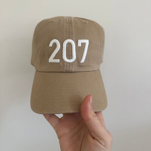 207 Puff Embroidered Dad Cap