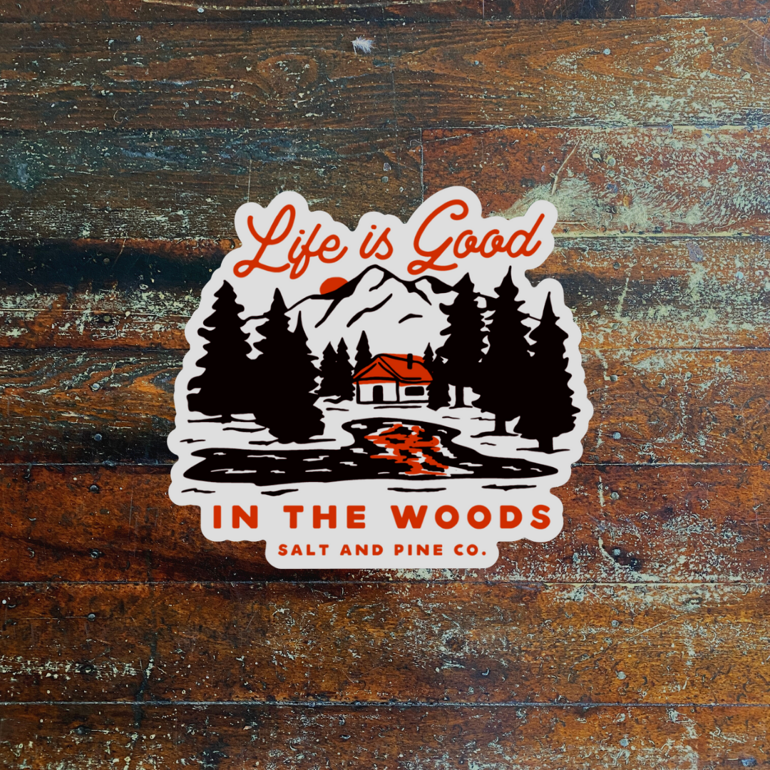 NEW! In the Woods Sticker
