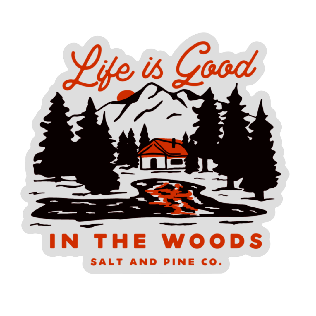 In the Woods Sticker